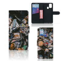 Samsung Galaxy M31 Telefoonhoesje met foto Badges