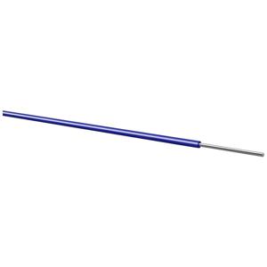 Kabeltronik 070104007 Koperdraad Yv 1 x 0.13 mm² Blauw 100 m