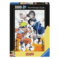 Ravensburger Legpuzzel Naruto Vs. Sasuke, 1000st. - thumbnail