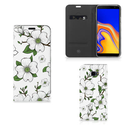 Samsung Galaxy J4 Plus Smart Cover Dogwood Flowers