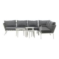 Nest outdoor Hanne 4 Delige Tuin Loungeset Grijs - thumbnail