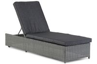 Garden Collections Charlotte ligbed off black met wielen