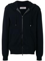 Pringle of Scotland gebreide hoodie - Blauw