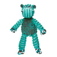 KONG - Floppy Knots Hippo - Interne Geknoopte Touwen en Minimale Vulling Voor Minder Knots - Voor Middelgrote Honden