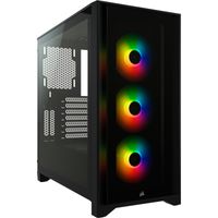 iCUE 4000X RGB Tempered Glass Tower behuizing - thumbnail