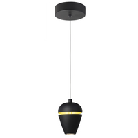 Hanglamp Kobe zwart 1 lichts