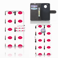 Motorola Moto G5 Telefoon Hoesje Lipstick Kiss