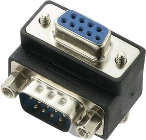 Renkforce Serieel Adapter [1x D-sub stekker 9-polig - 1x D-sub bus 9-polig] Zwart