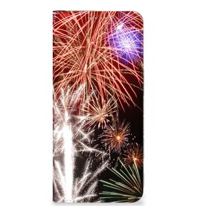 OPPO Reno8 Hippe Standcase Vuurwerk