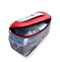 Volkswagen T1 Bus Kleine EHBO Tas incl EHBO Kit (Rood/Grijs)