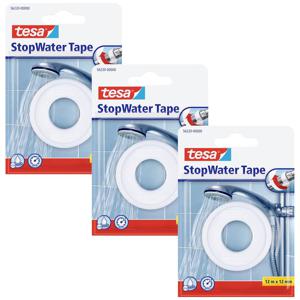 tesa STOP WATER 56220-00500-02 Reparatietape Wit (l x b) 12 m x 12 mm 3 stuk(s)