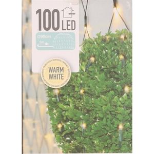 Buxus Kerstverlichting warm wit binnen/buiten 90 x 90 cm