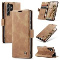 Samsung Galaxy S24 Ultra Caseme 013 Series Portemonnee Hoesje - Bruin - thumbnail