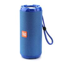 T&G TG621 Draagbare TWS Bluetooth Luidspreker TF Kaart FM Buiten Waterdichte Draadloze Subwoofer (CE gecertificeerd) - Blauw - thumbnail