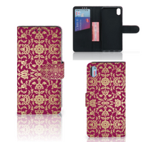 Wallet Case Xiaomi Redmi 7A Barok Pink - thumbnail