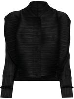 Pleats Please Issey Miyake veste crop Thicker - Noir