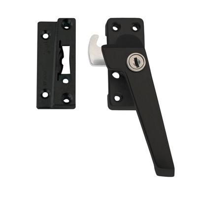 AXA Raamsluiting 3319 - rechtsdraaiend - cilindersluiting - SKG1 - F8 Zwart