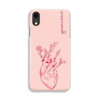 Blooming Heart: iPhone XR Volledig Geprint Hoesje - thumbnail