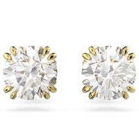 Swarovski 5642595 Oorknoppen Constella goudkleurig-wit 6 x 6 mm