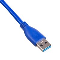 Akyga AK-USB-28 USB-kabel USB 3.2 Gen 1 (3.1 Gen 1) 1 m USB A Blauw - thumbnail