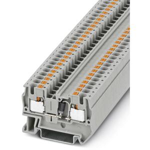 Phoenix Contact 3212125 Componentenserieklem 6.2 mm Snelaansluiting Grijs 50 stuk(s)