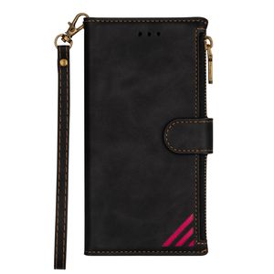 Samsung Galaxy S20 hoesje - Bookcase - Patroon - Pasjeshouder - Portemonnee - Kunstleer - Zwart