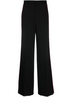 RED Valentino pantalon de tailleur à détails de coutures - Noir