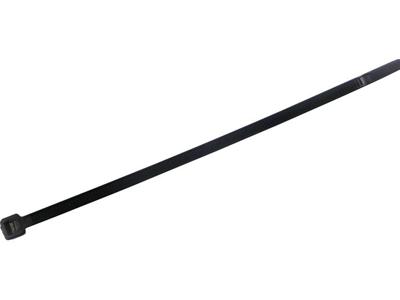 TRU COMPONENTS 1577960 Kabelbinder 300 mm 2.80 mm Zwart Hittegestabiliseerd 100 stuk(s)