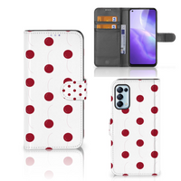 OPPO Find X3 Lite Book Cover Cherries - thumbnail