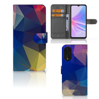 OPPO A78 5G | A58 5G Book Case Polygon Dark