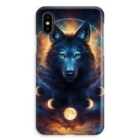 Wolf Dreamcatcher: iPhone XS Max Volledig Geprint Hoesje