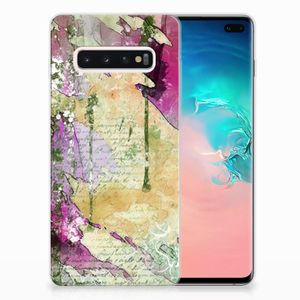 Hoesje maken Samsung Galaxy S10 Plus Letter Painting