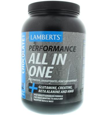 Lamberts All In One Whey Proteine Chocolade (1450g)