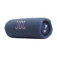 JBL Flip 7, draadloze draagbare Bluetooth-speaker, 16 uur afspeeltijd, IP68 waterdicht, stof- en valbestendig, JBL Pro Sound met AI Boost, Auracast multi-speaker verbinding, blauw