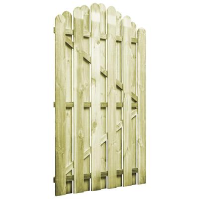 vidaXL Poort 100x150 cm geïmpregneerd grenenhout