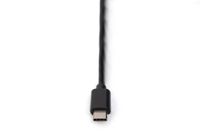 Digitus DA-70166 1m USB-C D-Sub Mannelijk Mannelijk Zwart USB-kabel - thumbnail