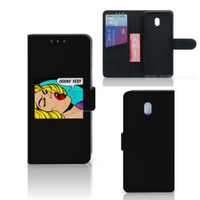 Xiaomi Redmi 8A Wallet Case met Pasjes Popart Oh Yes - thumbnail