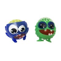 Brainboooom Monster Knijpbal, 7cm