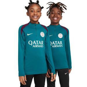 Nike Paris Saint-Germain Strike Trainingstrui 1/4-Zip 2024-2025 Kids Groen Paars Wit Goud