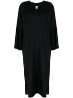 By Malene Birger robe en laine Cais à manches longues - Noir