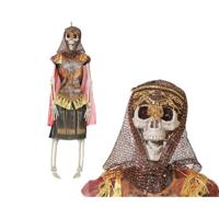 BigBuy Home Halloween-decoratie, gladiator, skelet, 40 cm