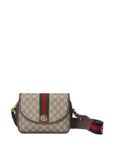 Gucci small Ophidia shoulder bag - Marron