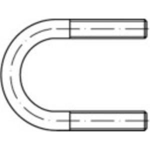 TOOLCRAFT 1067021 Rondstaalbeugel Roestvrij staal A4 1 stuk(s)