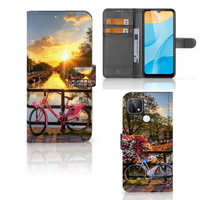 OPPO A15 Flip Cover Amsterdamse Grachten