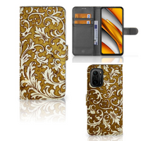 Wallet Case Poco F3 | Xiaomi Mi 11i Barok Goud - thumbnail