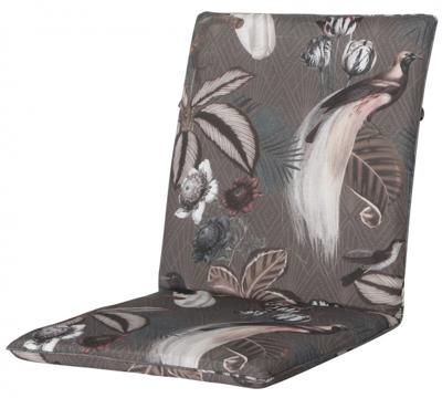Madison stapelstoelkussen Sofie 97 x 49 x 4 cm polykatoen taupe
