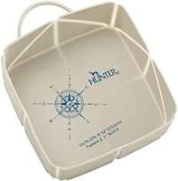 Hunter siliconen vouwnap voor onderweg, 590 ml, bruin, 2 stuks