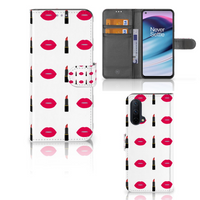 OnePlus Nord CE 5G Telefoon Hoesje Lipstick Kiss - thumbnail