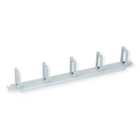 VALUE 19 Frontpaneel, horizontale en verticale kabelinvoer, Type C, RAL 7035 lichtgrijs