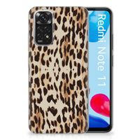 Xiaomi Redmi 10 | Redmi Note 11 4G TPU Hoesje Leopard - thumbnail